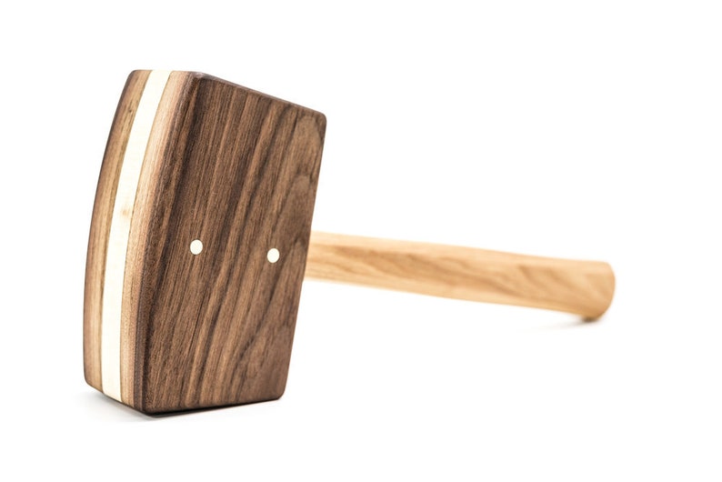 Handcarved Ice Mallet Black Walnut Etsy