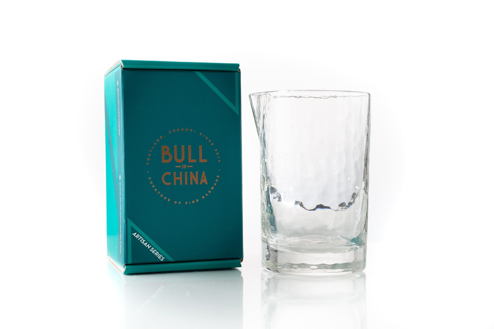Luxury Mixing Glass | Made in USA | Elegant Hand-blown Crystal