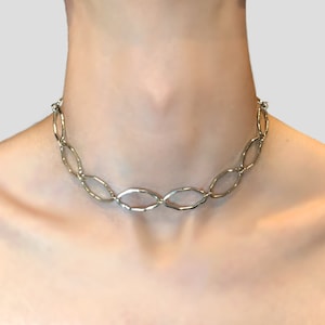 Bold Gothic Chain Necklace - Unisex Necklace - Large Link Necklace - Mens Necklace - Womens Necklace