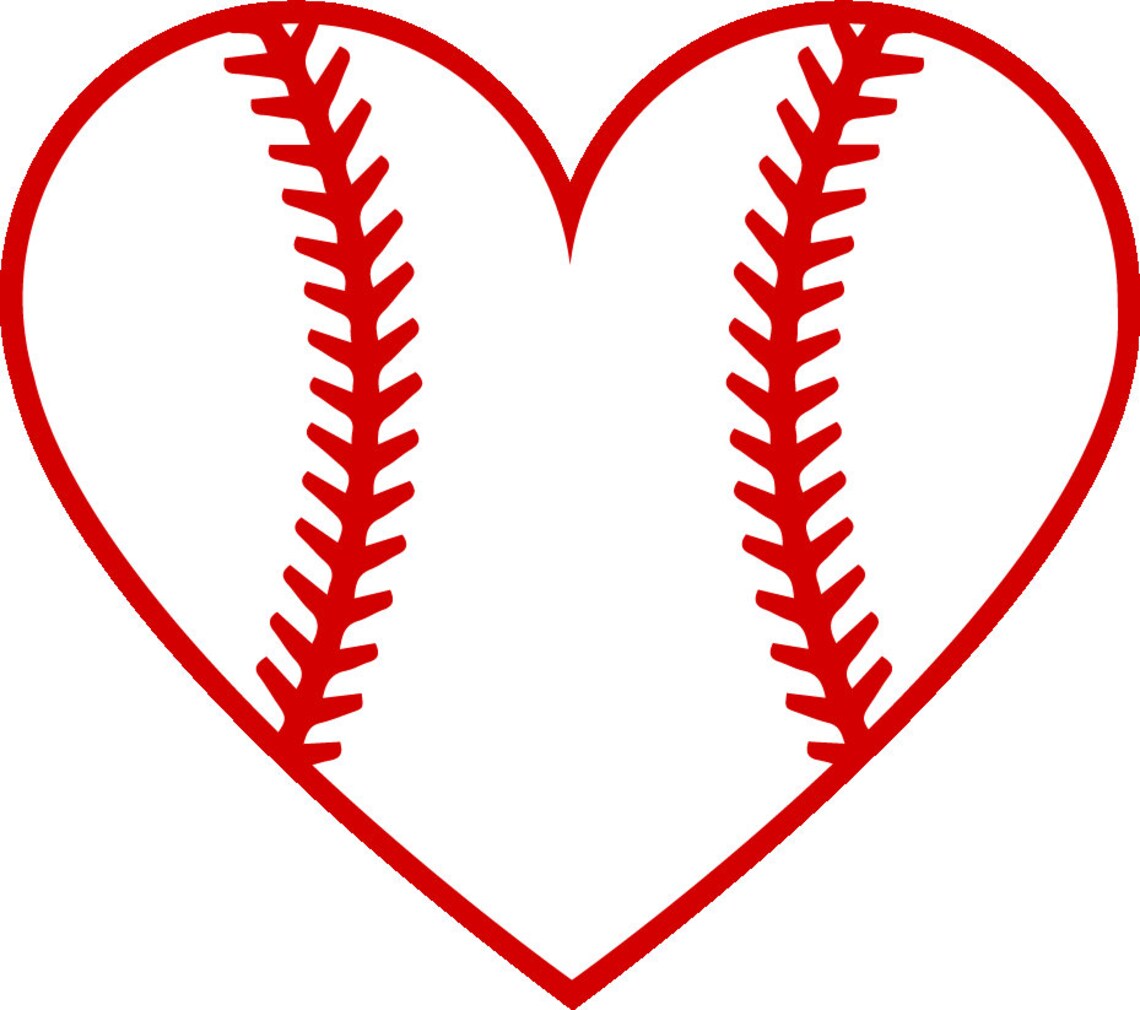 Sport Heart Vinyl Decals Etsy