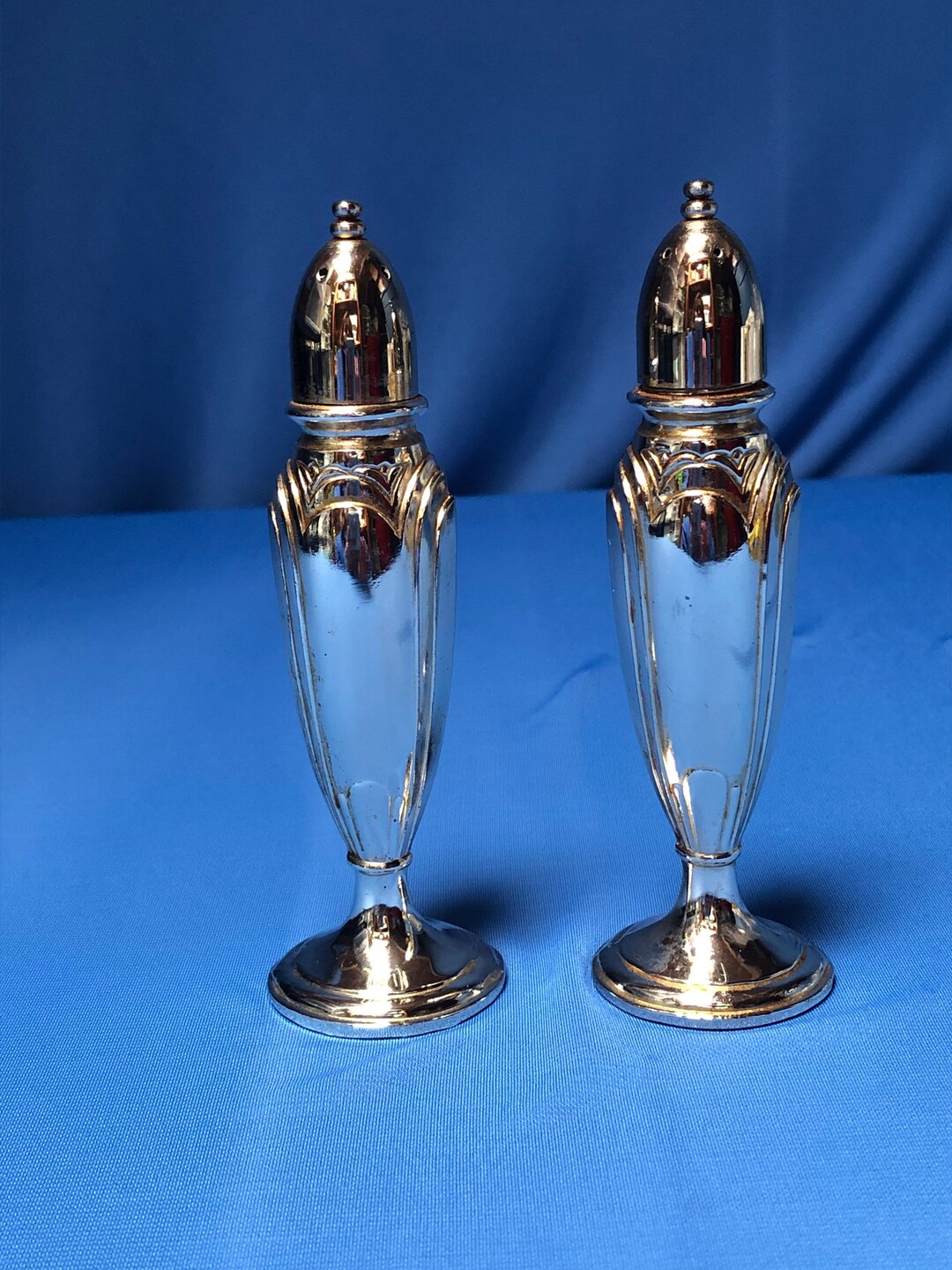 Oneida Salt and Pepper Shakers Etsy