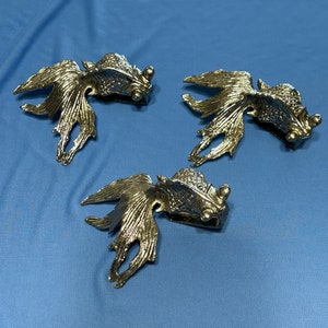 Trio of Large Goldfish napkin rings