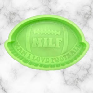 MILF Man I Love Football Mold, Sports Freshie Mold, Fantasty Football Silicone, Football Team Mold, Fall Freshie Mold, Sports Silicone Mold
