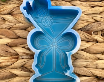 Moule frais en verre à martini disco, moule frais pour fête, moule frais pour coquettes, moule en silicone alcool, moule 21 frais,