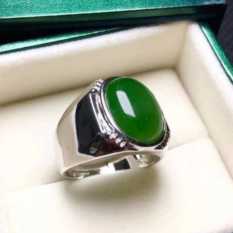 Mens Jade Rings Etsy at Arthur Pope blog