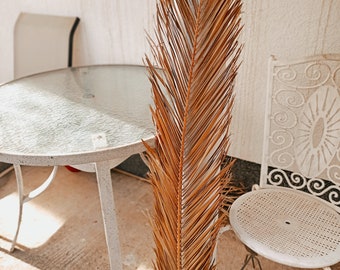 Natural Dried Date Palm Leaves (45"): Terracotta Tropical Rustic Wedding Arch Decor