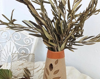 Natural Dried Preserved Olive Bunch: Organic Boho Home Decor, 5 Psc, Dried Flowers