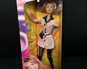 Britney Spears Waitress Doll from (You Drive Me) Crazy Music Video 1990s - New in Box