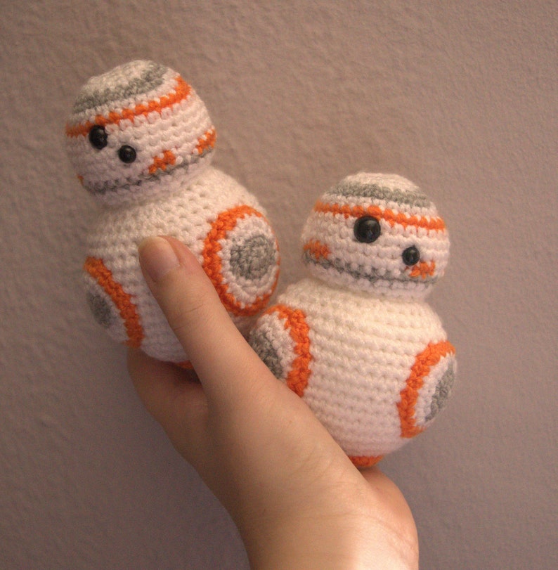 BB8 Crochet pattern / Patr??n de crochet BB8 / Amigurumi /Star Etsy