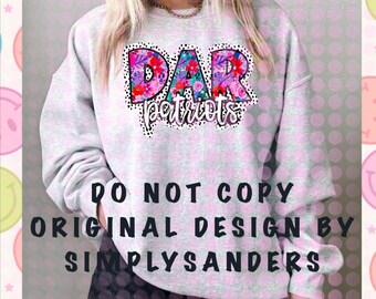 CUSTOM LISTING for school/mascot shirt digital design download only png dtf sublimation