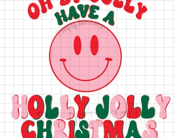 Oh By Golly Christmas Digital Download png trendy Christmas downloads