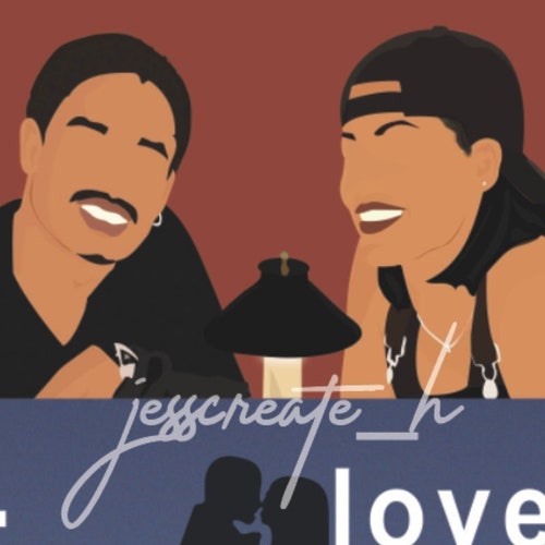 Love Jones Movie Inspired Wall Art Decor Poster Print Etsy