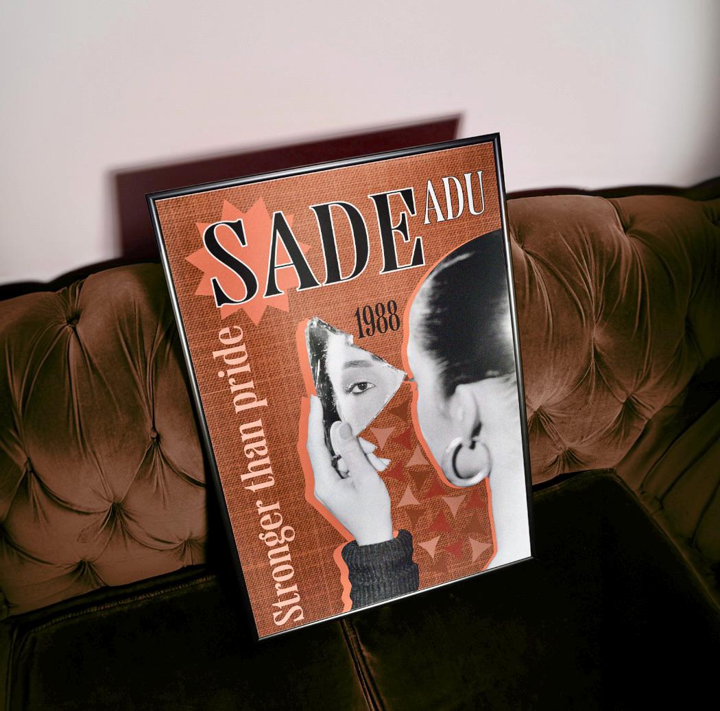 Sade Adu R&B Poster, Digital Art Print, Music Wall Art, Typography - Etsy