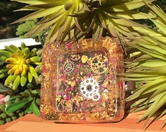 Floral Steampunk Ashtray