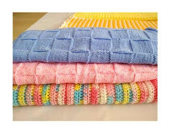 Soft Baby Blanket,Cute Baby Gift,Baby Gift,Toddler,Newborn,Blue,Colorful,Pink,Baby Boy Gift,Baby Girl Gift,Waffle Blanket,Baby Blanket