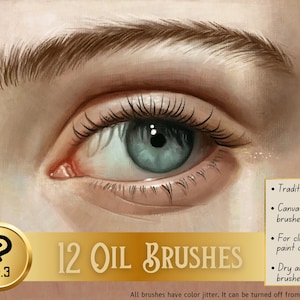 Clip Studio Paint Brushes, Traditional Art Brushes, Textured Brushes, Painterly Brushes, Oil Painting Brushes, Clip Studio Brushes, Canvas