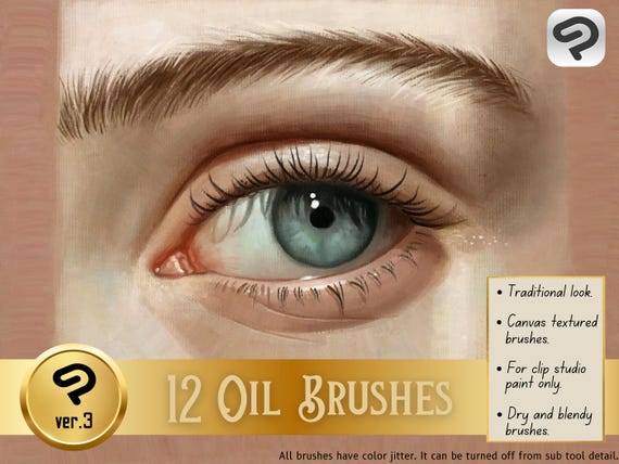 Clip Studio Paint Brushes, Traditional Art Brushes, Textured Brushes, Painterly Brushes, Oil Painting Brushes, Clip Studio Brushes, Canvas