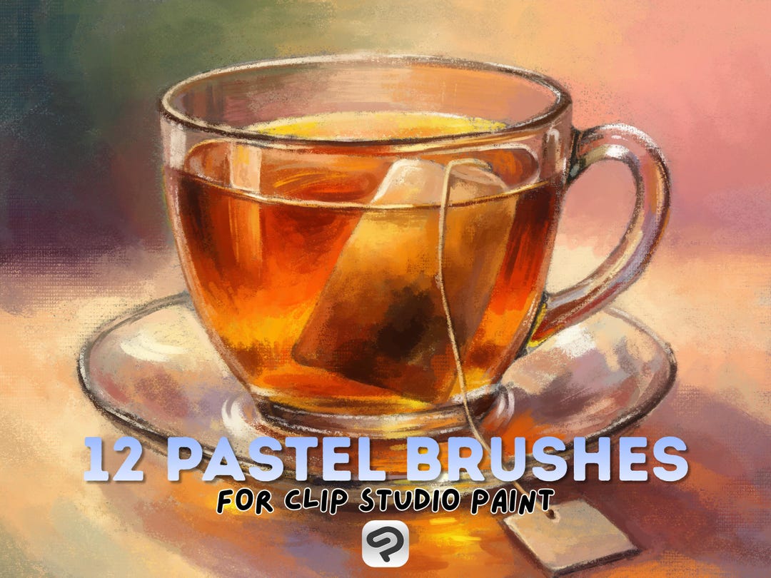 Pastel Brush Set for Clip Studio Paint: Textured, Traditional Look - Etsy