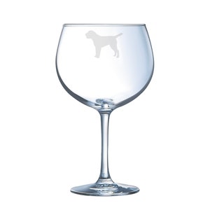 Personalised Border Terrier Engraved Gin Glass, Border Terrier gift, Dog Gift,  Border Terrier owner, Border Terrier Glass