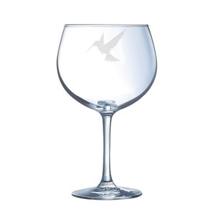 Personalised Hummingbird Engraved Gin Glass, Hummingbird Gift, Hummingbird Glass, Hummingbird Gifts, Hummingbird lover