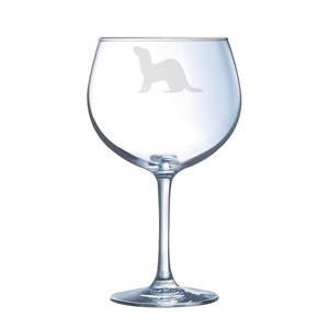 Personalised Ferret Engraved Gin Glass, Ferret Gift, Ferret Glass, Ferret Gifts, Ferret lover