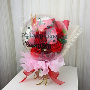 Flower Balloon Bouquet, Balloon Flower, Balloon Bouquet, Premium Gift ...