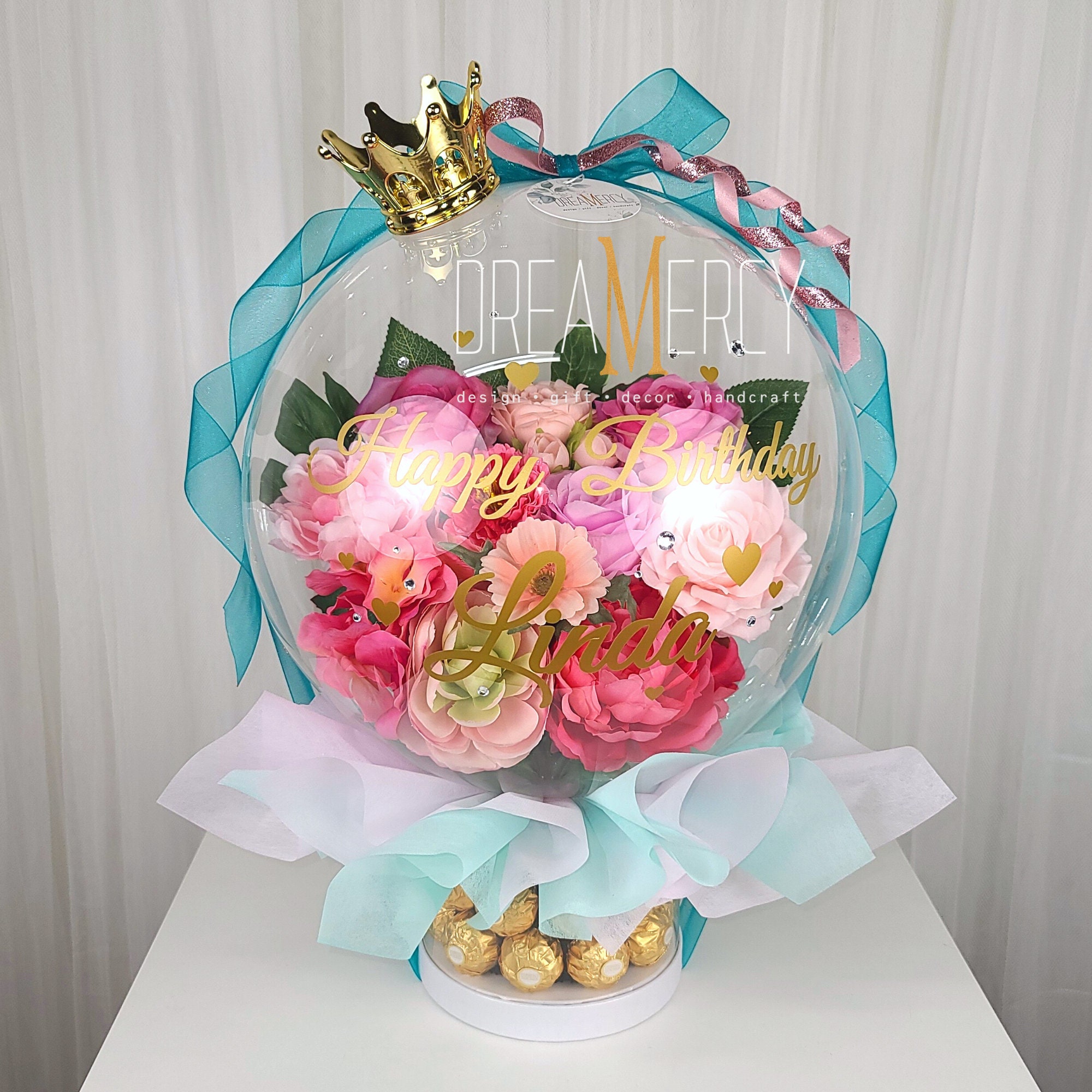 Luxury Cash Money Bouquet Gift for Her (Custom Amount, Bank Note Not  Inclusive)(2 day advance order)
