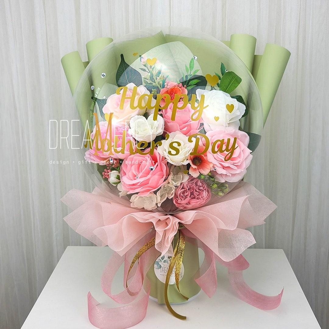 Ramos De Flores Preservadas De Primera Calidad Que Duran De 3 A 5 Años,  Ramo De Rosas Reales Para Siempre, Regalos Para El Día De La Madre,  Aniversario, Regalo De Cumpleaños, image size:1080x1080