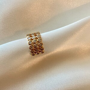 Earrings for Women Cuff Wrap Earrings Rhodium Plated Gift for Her Gift for Mom