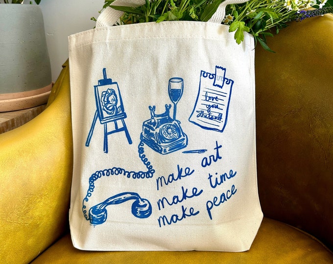 Make Art Tote Bag
