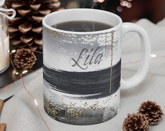 Tasse à café personnalisée, cadeau personnalisé, tasse de nom personnalisée, tasse personnalisée, tasse personnalisée, cadeau pour elle, cadeau pour ami, cadeau de demoiselle d'honneur