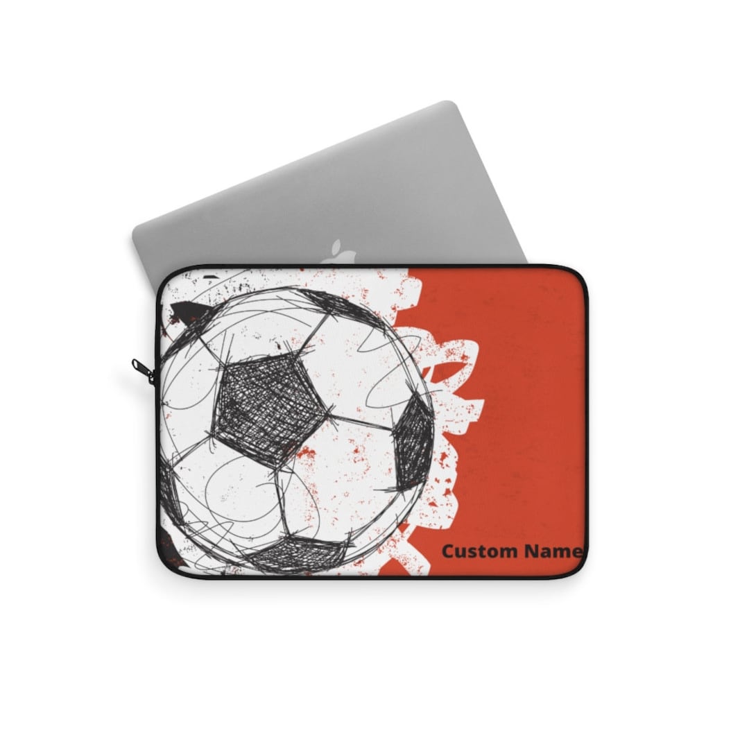 Soccer Laptop Case, Laptop Sleeve, Laptop Case, Soccer, Personalized