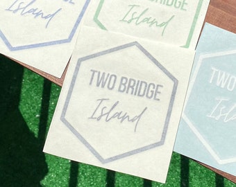 Two Bridge Island Decal