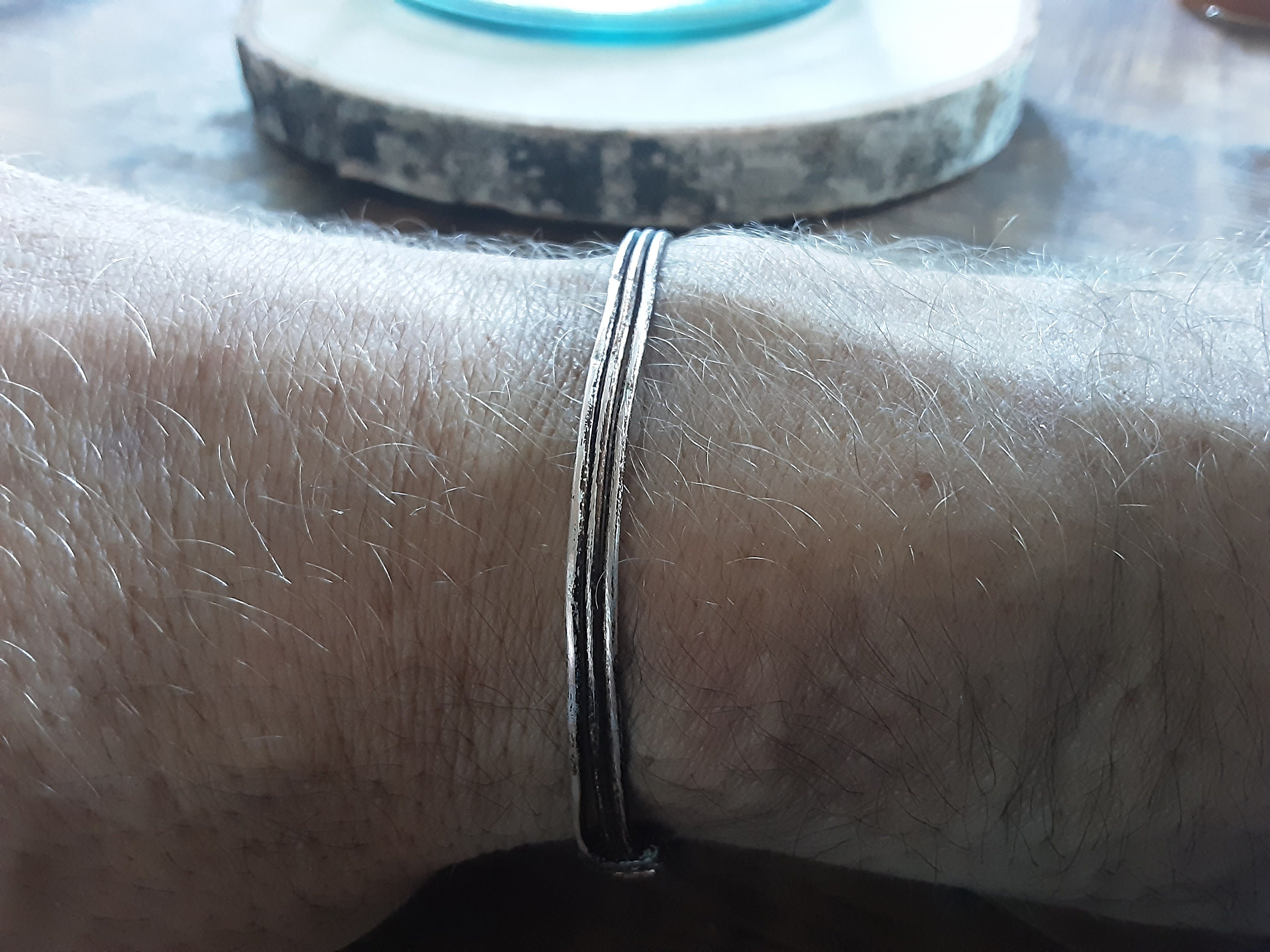 3-strand Celtic copper bracelet