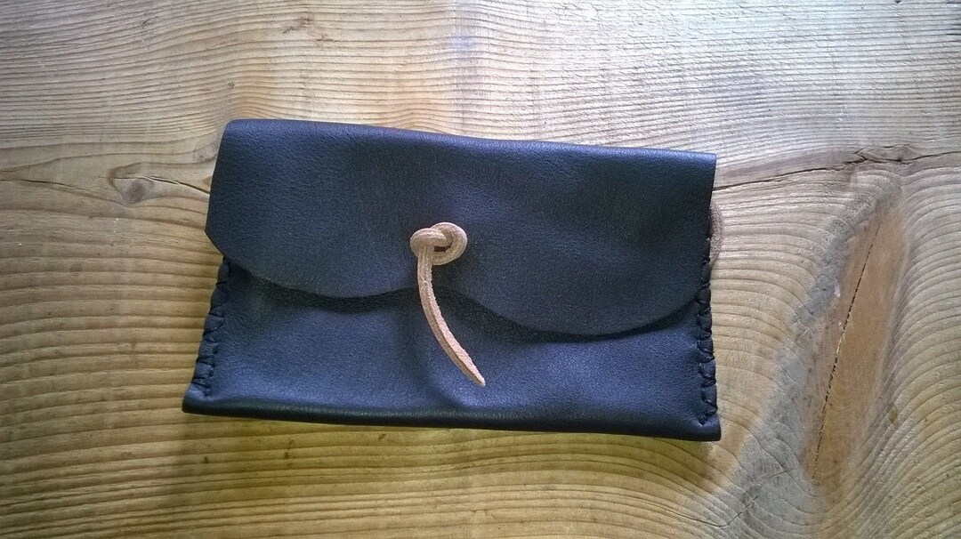 Handsewn Leather Pouch Etsy Canada