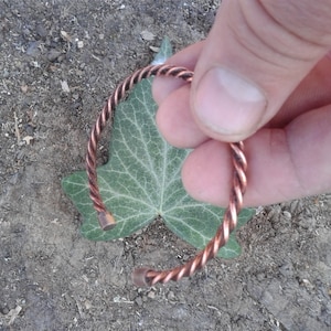Twisted Celtic Copper Bracelet