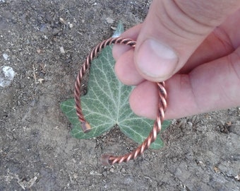 Twisted Celtic Copper Bracelet