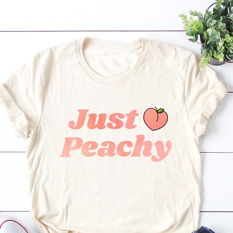 Just Peachy Printed Top