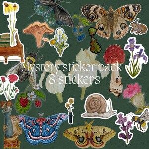 Mystery Sticker Bundle | 8 Water-resistant Stickers