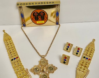Habesha Wedding Jewelry Set, Eritrean Headpiece