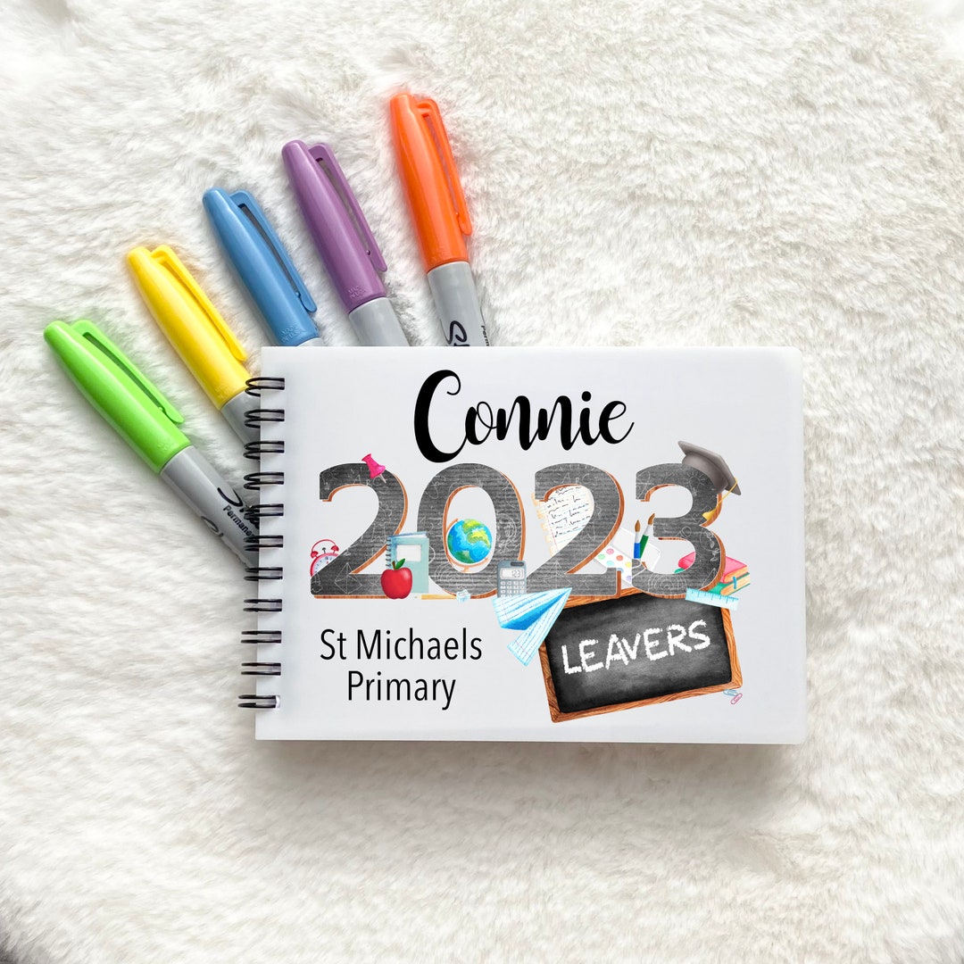 Personalised Leavers Book Year 6 Leavers Notebook Primary Etsy UK