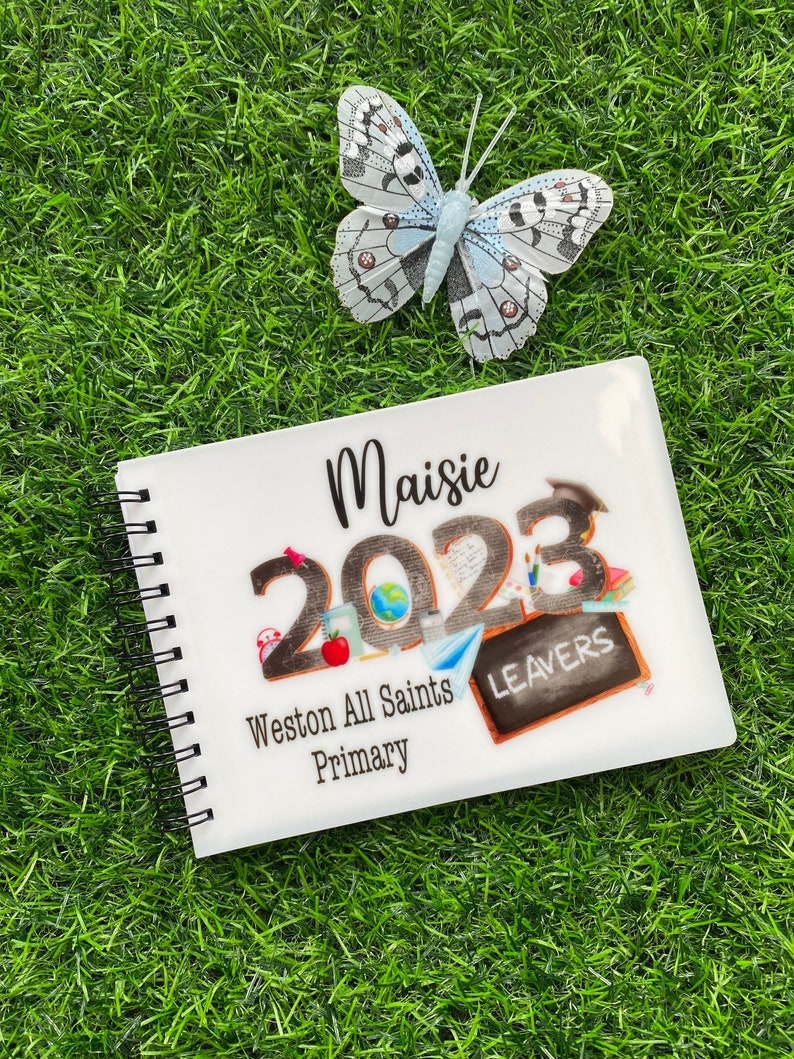 Personalised Leavers Book, Year 6 Leavers Notebook, Primary Leavers