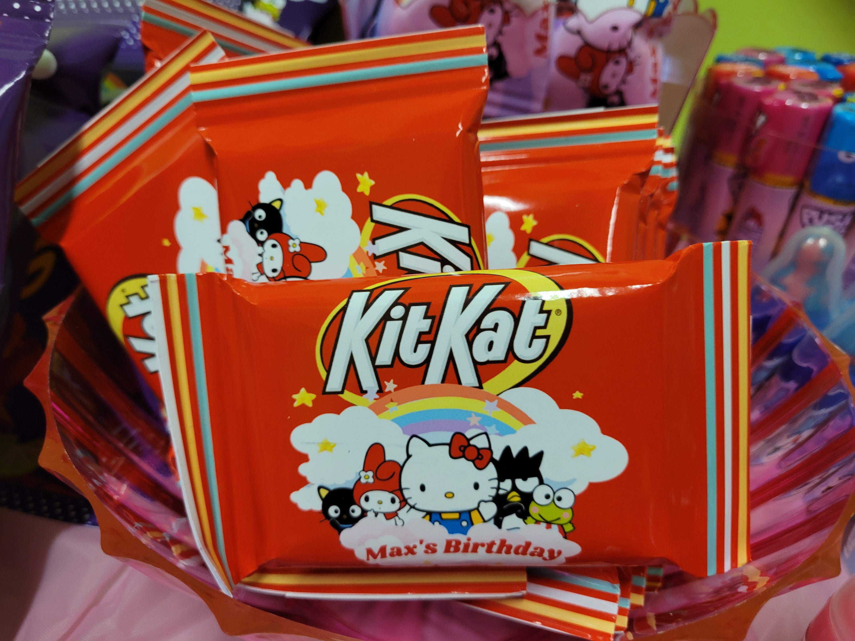 Cute Kitty Kitkat Wrapper digital Etsy