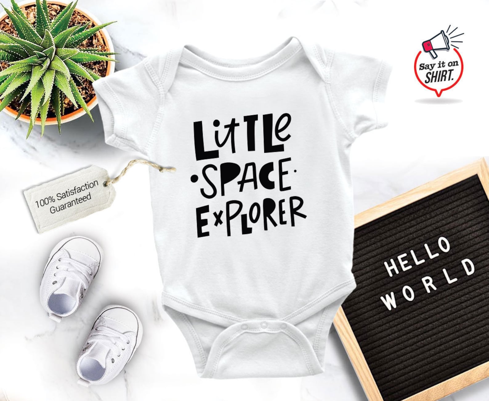 Little Space Explorer Baby Onesie® Astronaut Onesie® Baby Etsy