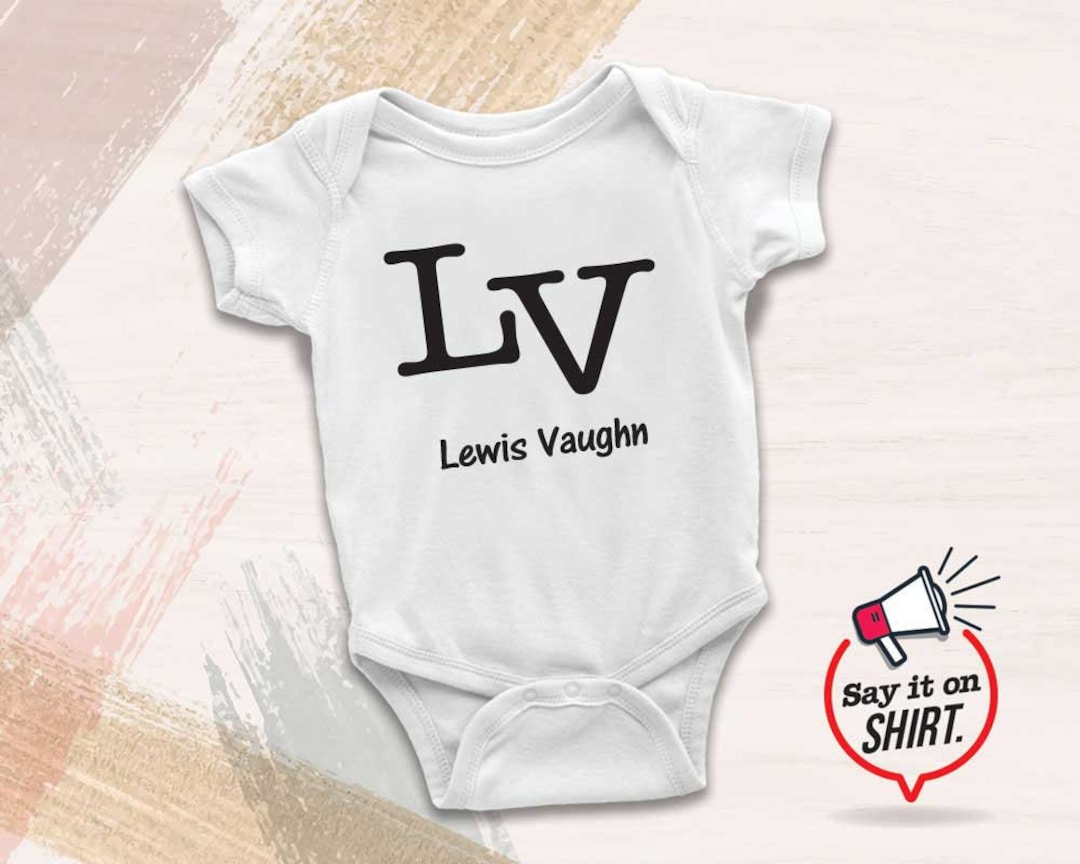 LV Baby Onesie Unisex New Born Baby