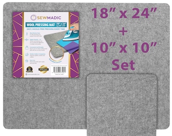 SALE! Clover Design Pro Applique Pressing sheet Transparent; 1 each. Mat  size is 11-5/8in x 16-1/2in. #4095 (Sale: 50% off retail)