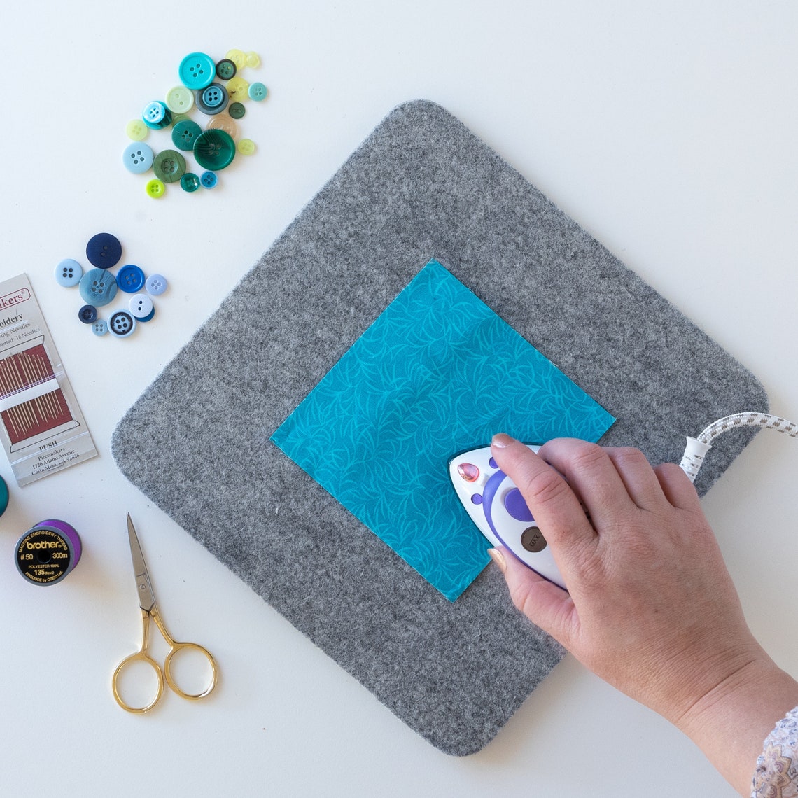 Wool Pressing Mat for Quilting 18 X 24 Plus 10 X 10 Etsy