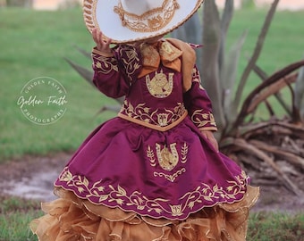 Charro outfit best sale for baby girl