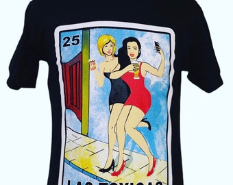 Mexican Lotería Tóxica Toxicas Graphic T-shirt Mexican Shirt