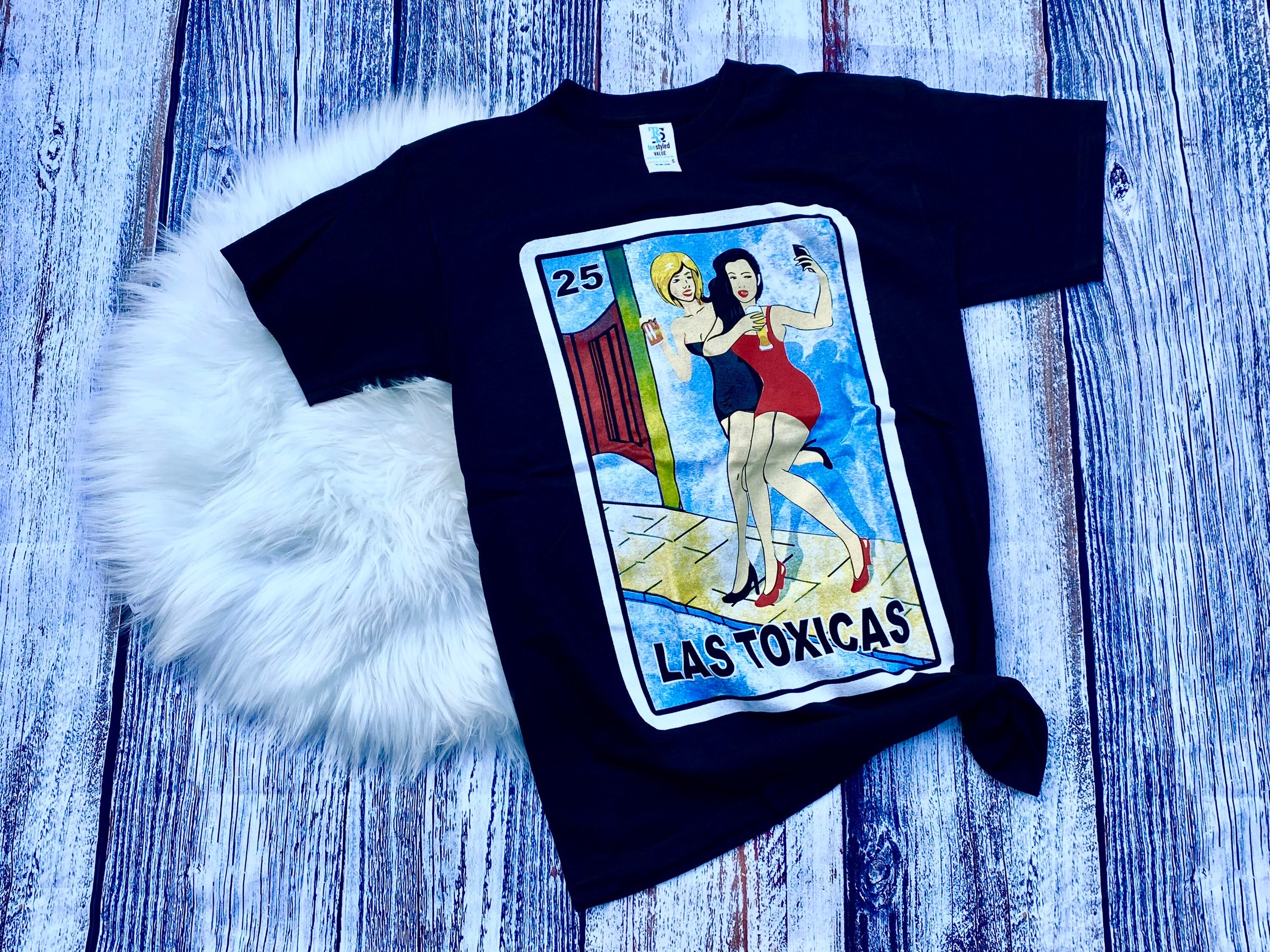 Mexican Lotería Tóxica Toxicas Graphic T-shirt Mexican Shirt - Etsy